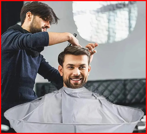 Hair cutting cloak - hair, umbrella